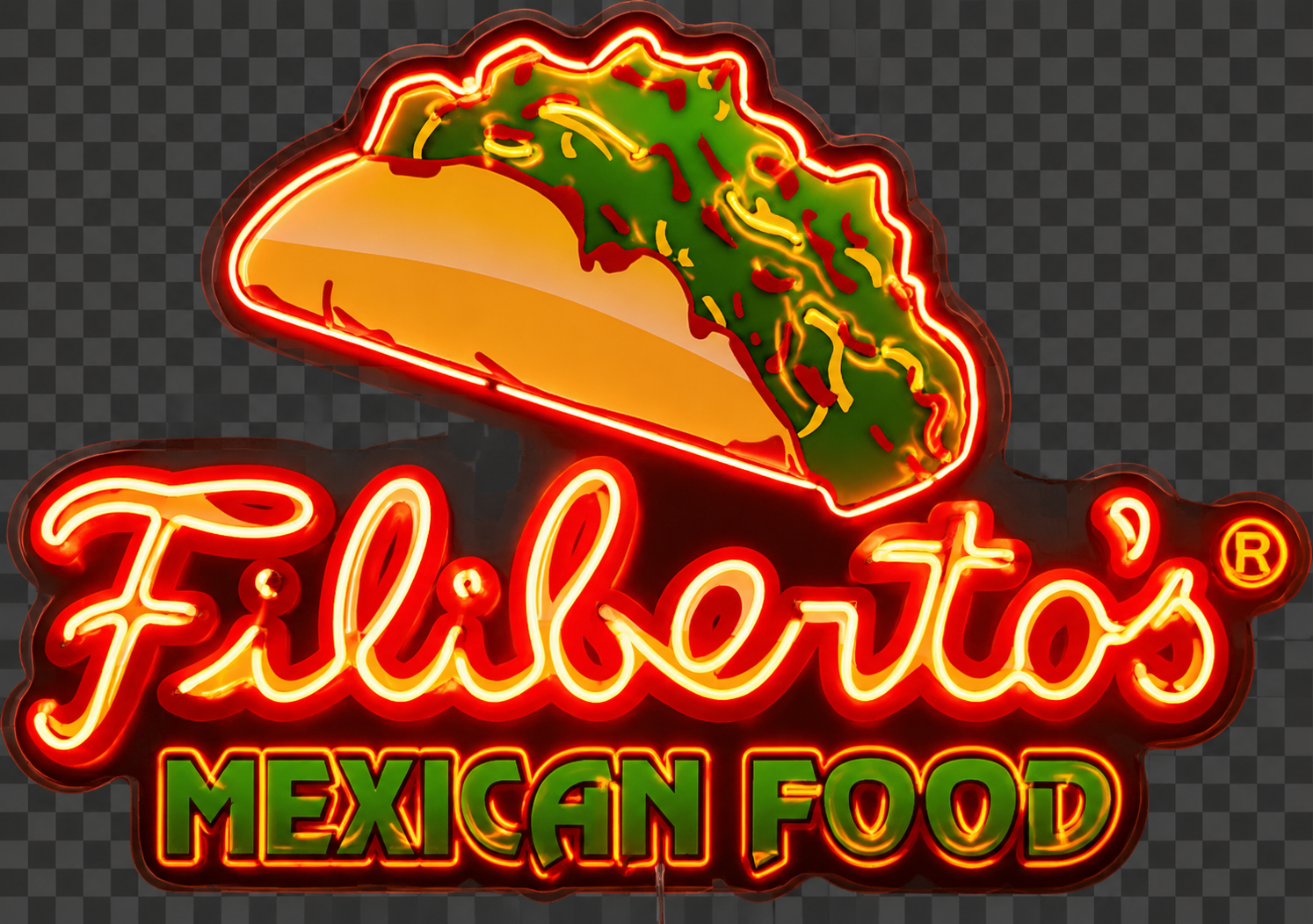 Filiberto's MEXICAN FOOD Custom LED Neon Sign (LED preview)