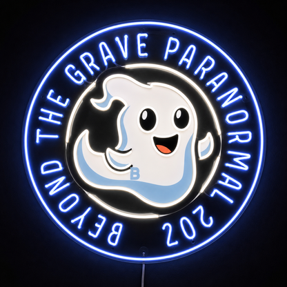 BEYOND THE GRAVE PARANORMAL 207 Custom LED Neon Sign (LED preview)