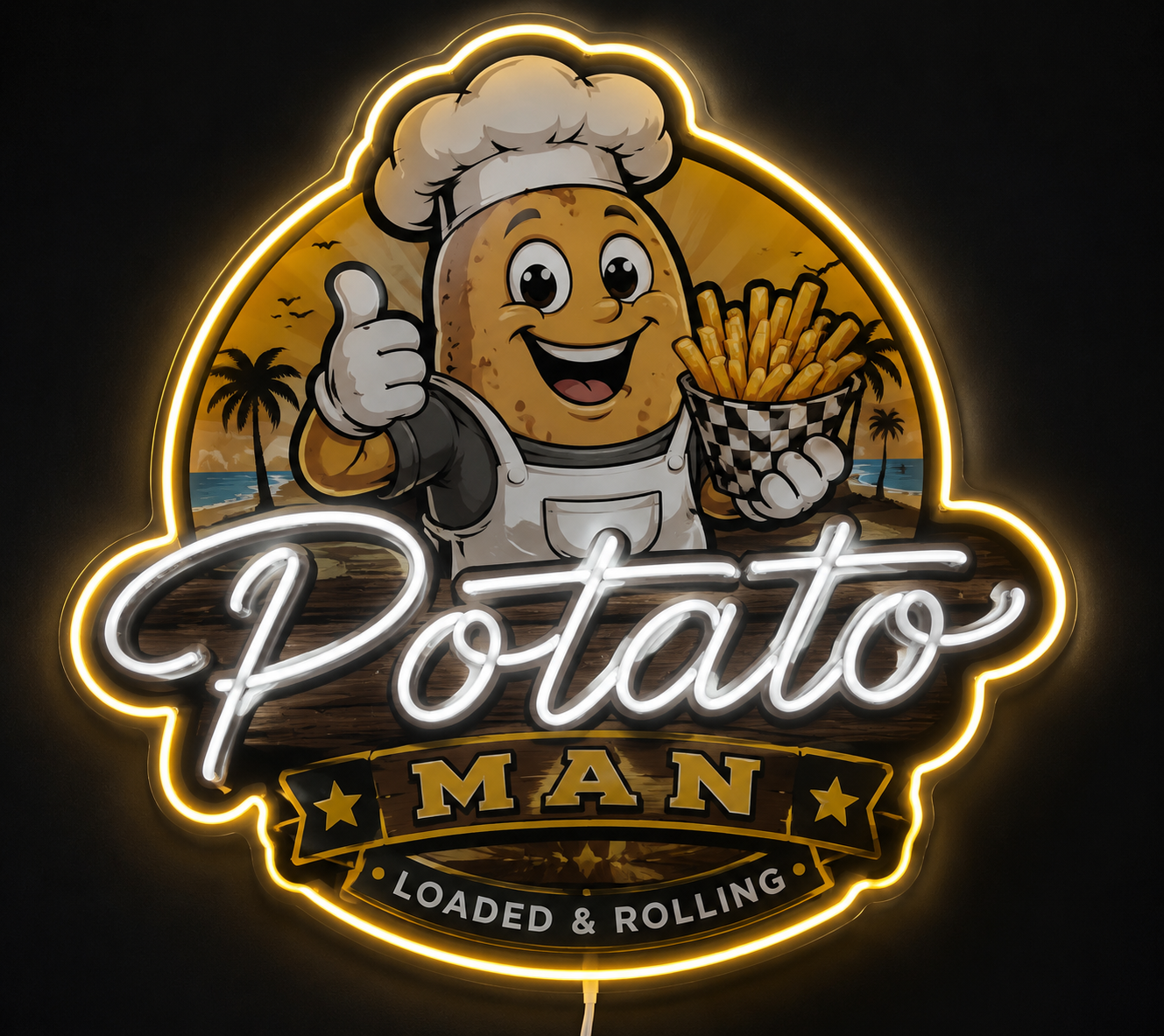 food truck Custom LED Neon Sign (LED preview)