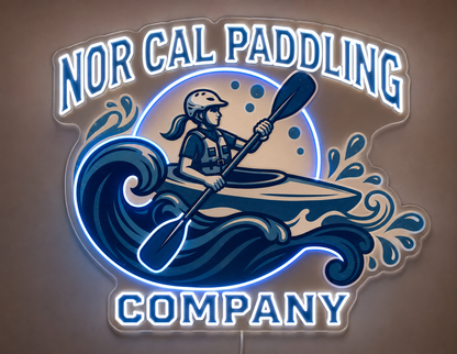 NOR CAL PADDLING Custom LED Neon Sign (LED preview)
