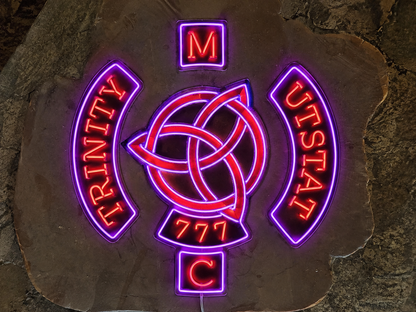 Trinity Utstat M C 777 Custom LED Neon Sign (LED preview)