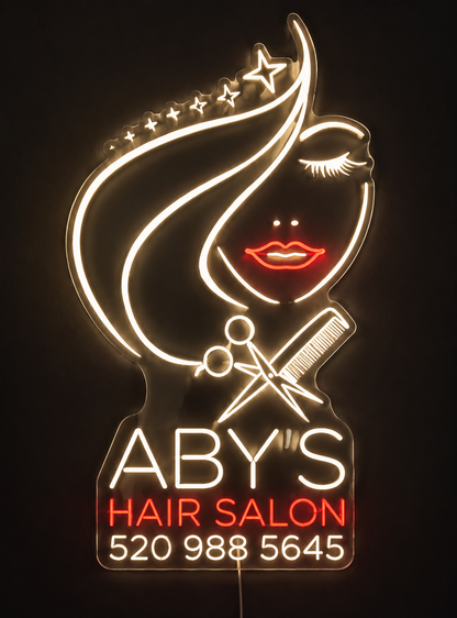 beauty Custom LED Neon Sign (LED preview)
