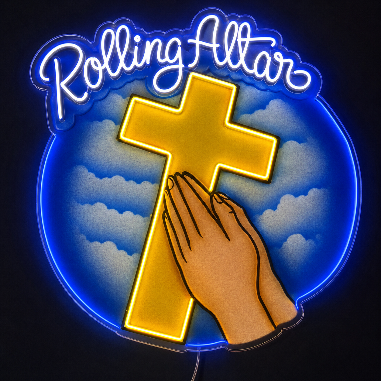 Rolling Altar Custom LED Neon Sign (LED preview)