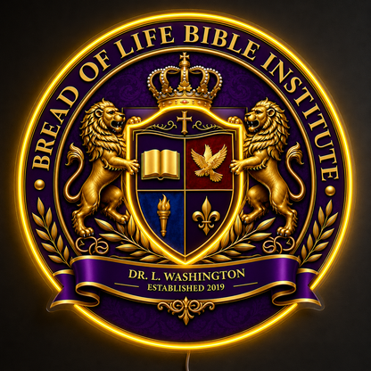 BREAD OF LIFE BIBLE INSTITUTE Custom LED Neon Sign (LED preview)