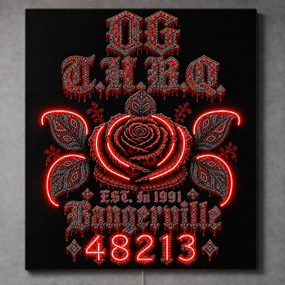 Alicia Harris Custom LED Neon Sign (LED preview)