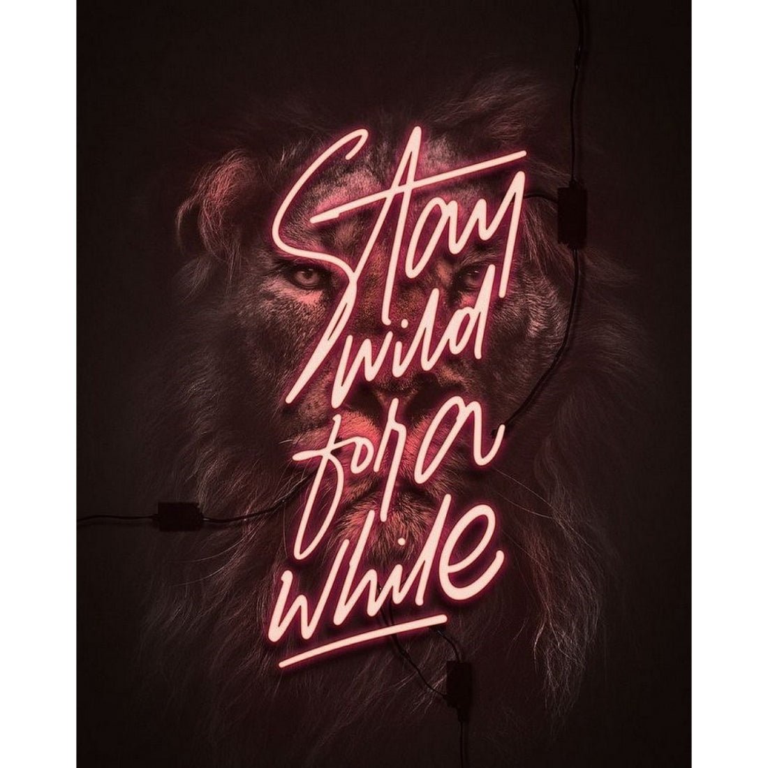 Stam Wild For A While Led Sign Business Neon Sign - Shineneon