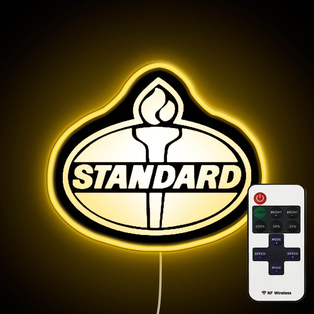 Standard Oil Logo Neon Sign - Shineneon