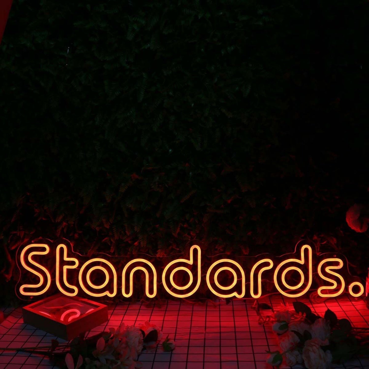 Standards Orange Led Neon Sign - Shineneon