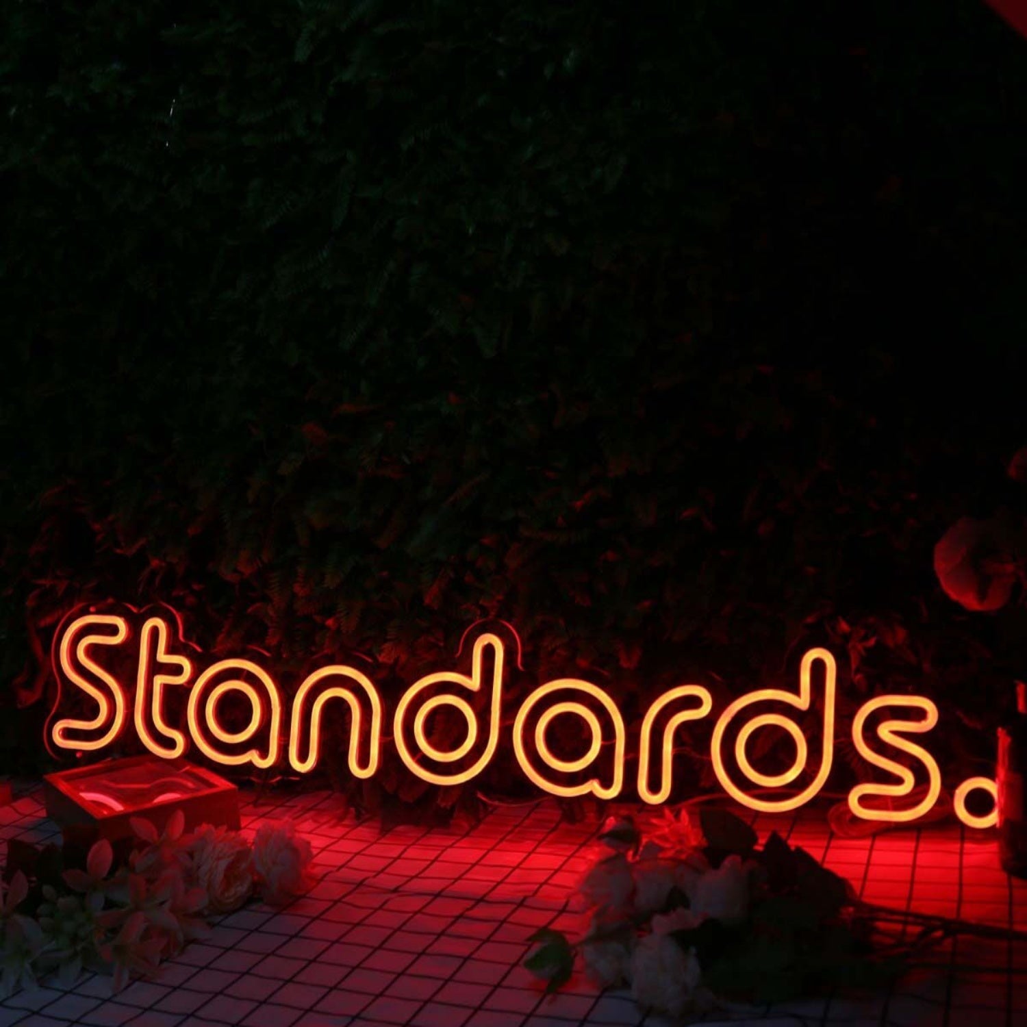 Standards Orange Led Neon Sign - Shineneon
