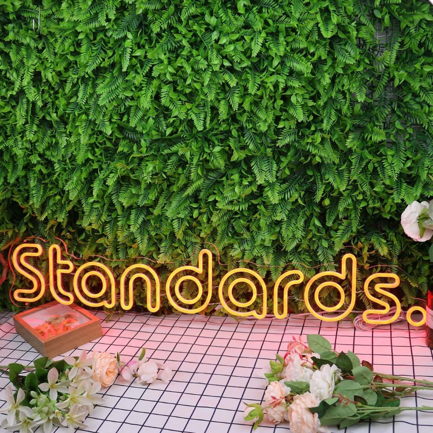 Standards Orange Led Neon Sign - Shineneon