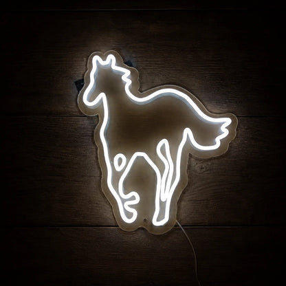 Standing Horse Outline Vintage LED Neon Sign - Shineneon