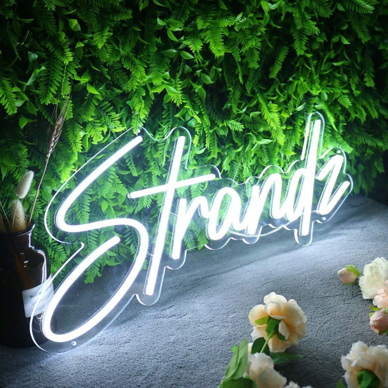 Stands White Led Neon Sign - Shineneon