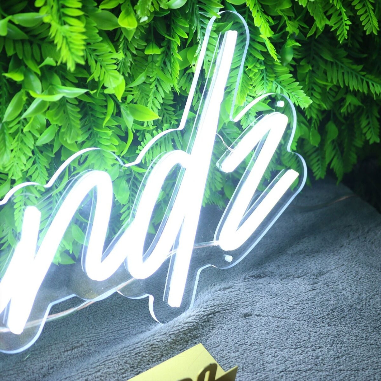 Stands White Led Neon Sign - Shineneon