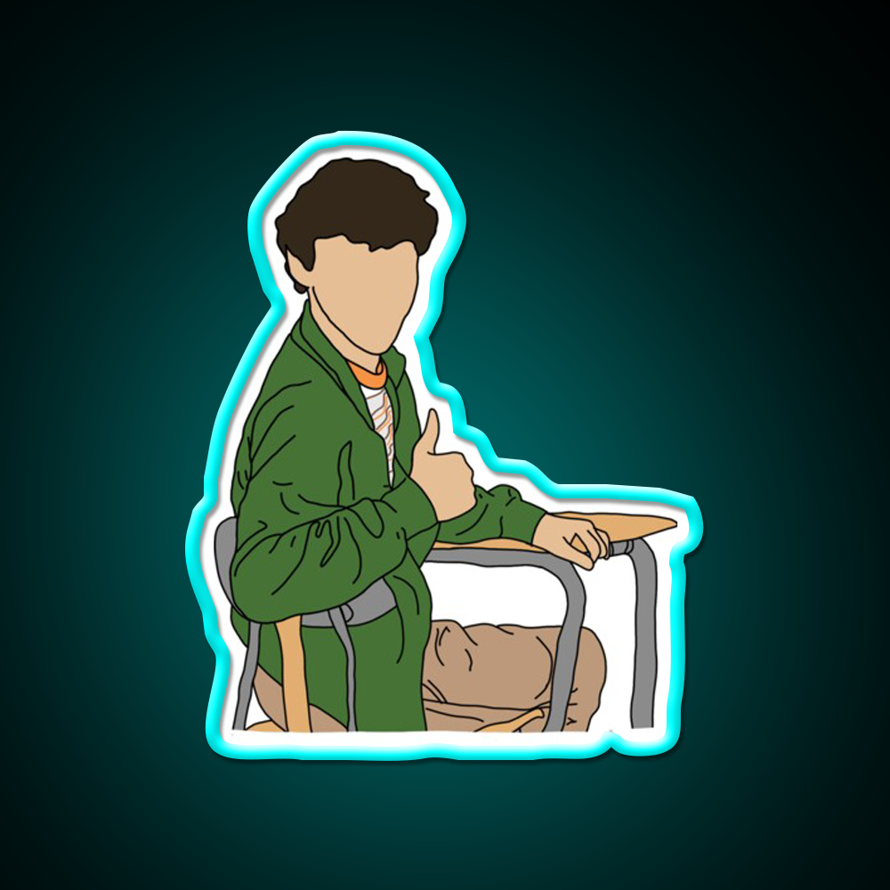 Stanley Barber Ladies And Gentlemen Barber Shop Haircut Led Neon Sign - Size and dimension reference