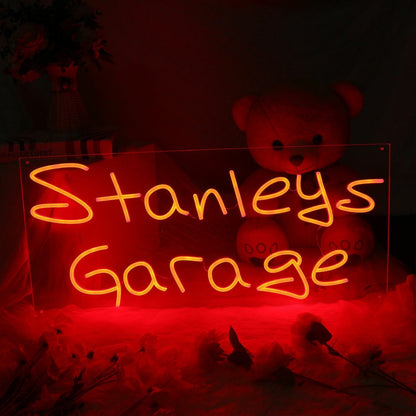 Stanleys Garage Led Neon Sign - Shineneon