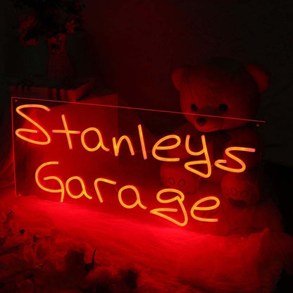 Stanleys Garage Led Neon Sign - Shineneon