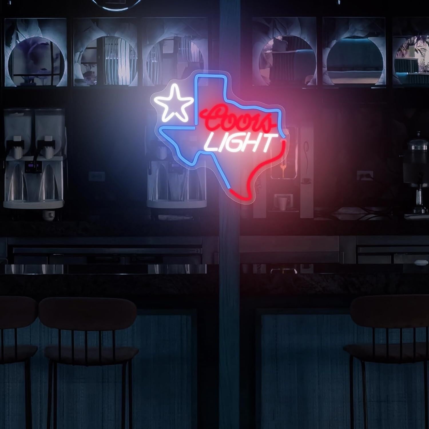 Star And Colorful Neon Light Party Vibes | Shineneon