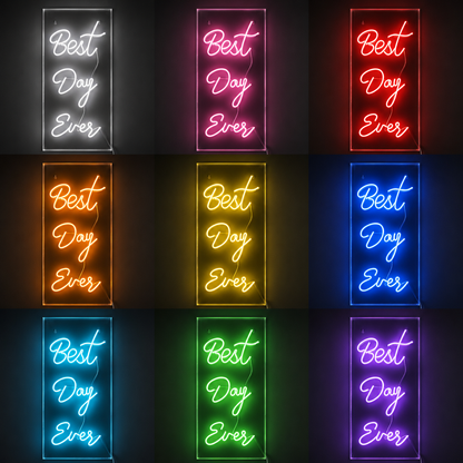 Star Bedroom LED Neon Sign Wall Art color grid