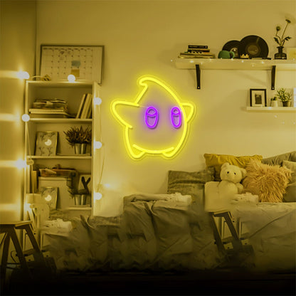 Star Led Neon Sign Usb Powered Lights For Bar - Shineneon