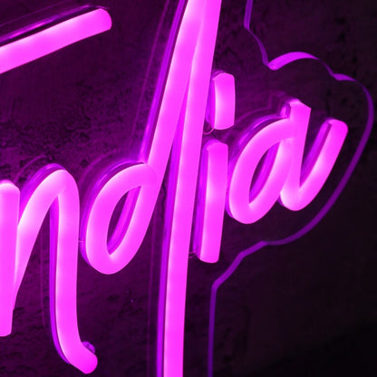 Star Of India Pink Led Neon Sign - Shineneon