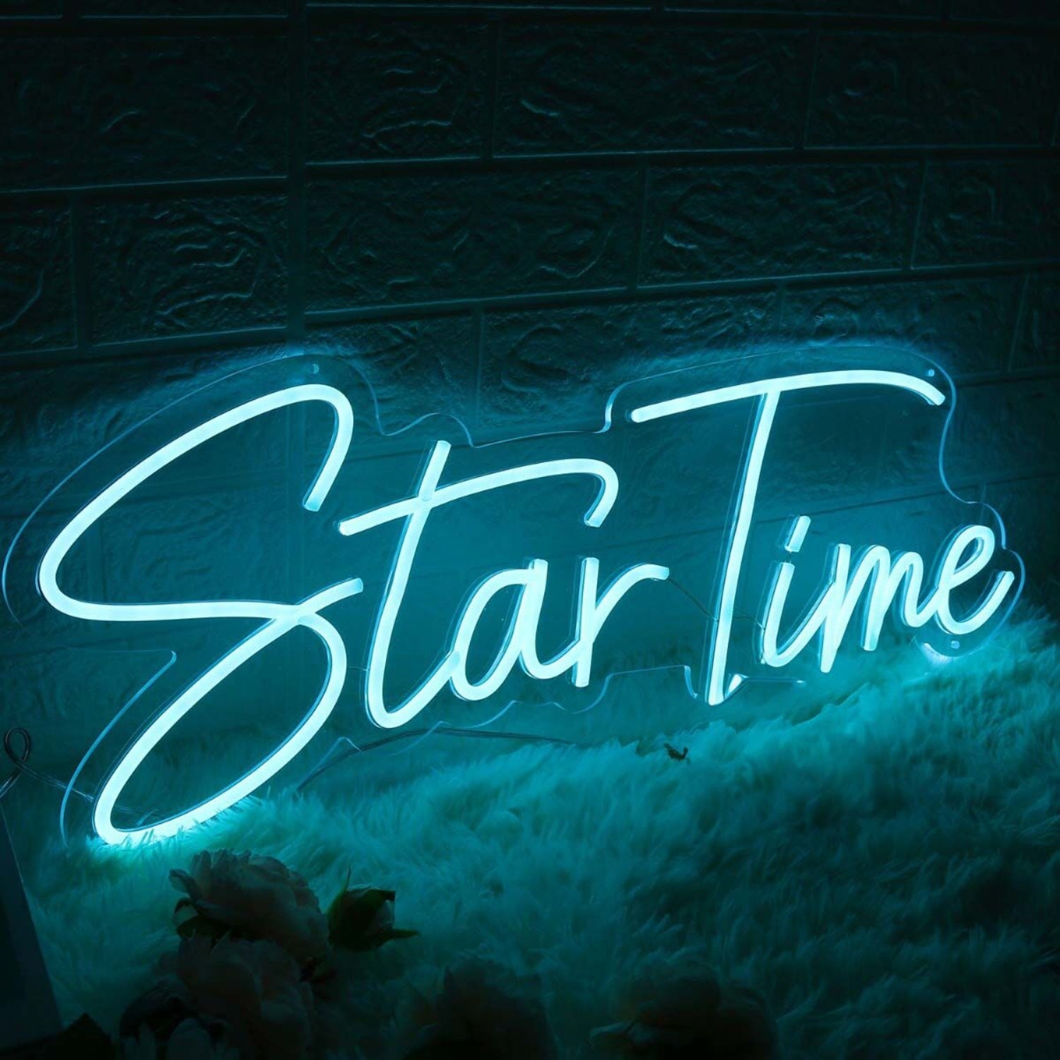 Star Time Blue Led Neon Sign | Shineneon