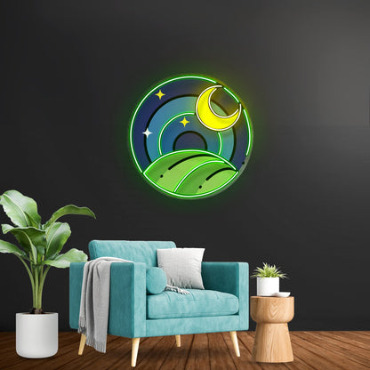 Starry Night Led Neon Sign Light Custom Led Signs - Shineneon
