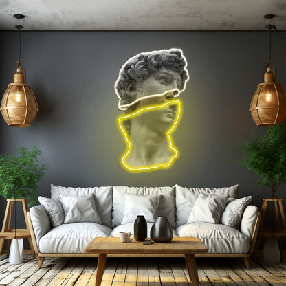 Statue Of David Custom Led Signs Artwork For Sale - Shineneon