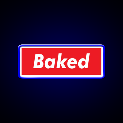 Stay Baked Hemp Inspired Green Leaf Led Neon Sign Rgb Color - LED neon sign view 5
