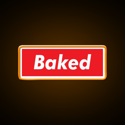 Stay Baked Hemp Inspired Green Leaf Led Neon Sign Rgb Color - LED neon sign view 6