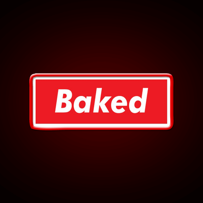 Stay Baked Hemp Inspired Green Leaf Led Neon Sign Rgb Color - Shineneon