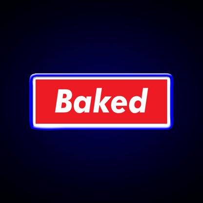Stay Baked Hemp Inspired Green Leaf Led Neon Sign Rgb Color - Shineneon