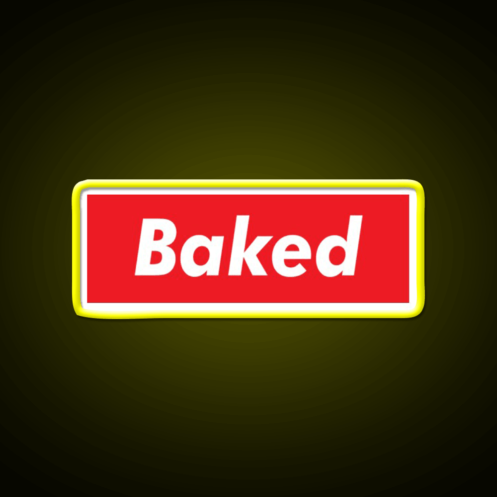Stay Baked Hemp Inspired Green Leaf Led Neon Sign Rgb Color - Shineneon