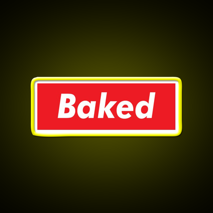 Stay Baked Hemp Inspired Green Leaf Led Neon Sign Rgb Color - LED neon sign view 7