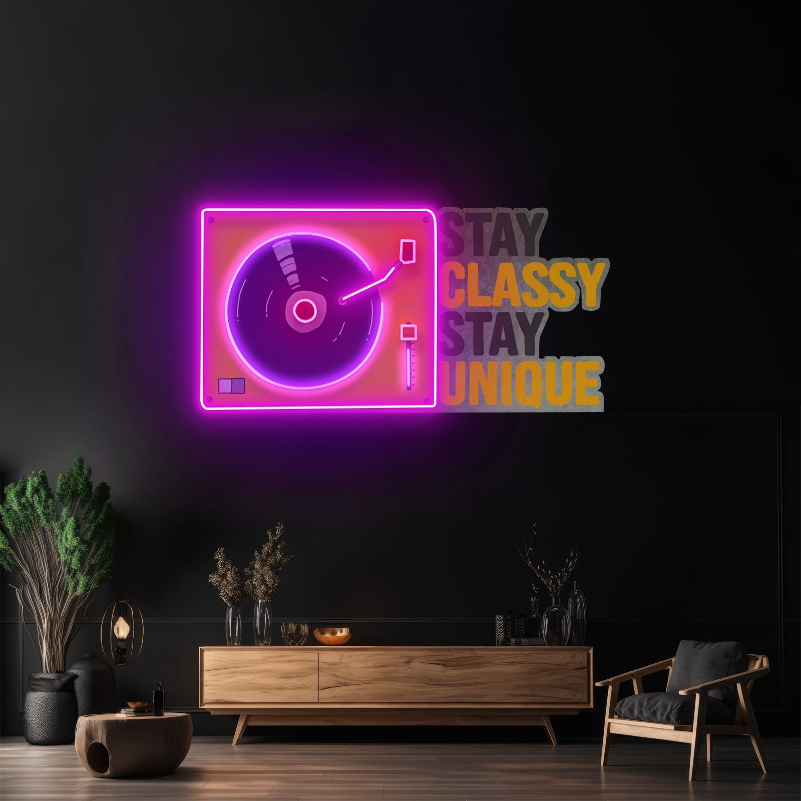 Stay Classy Stay Unique Led Neon Sign Light Custom Led Signs - Shineneon