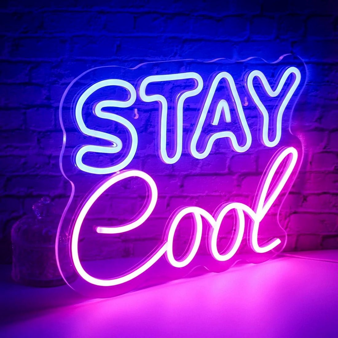 Stay Cool Neon Sign Led Sign Business Neon Sign - Shineneon