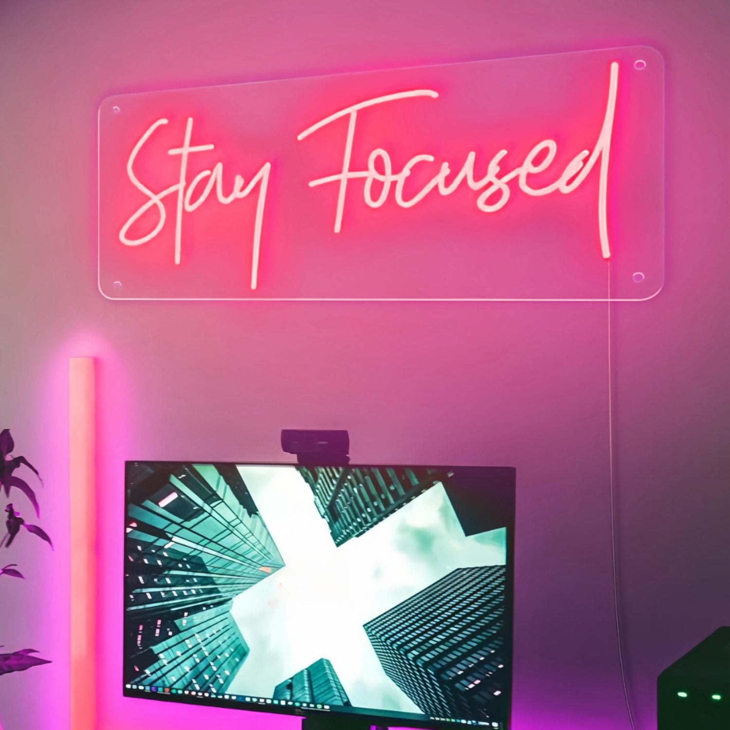 Stay Focused Brilliant Led Neon Sign - Shineneon
