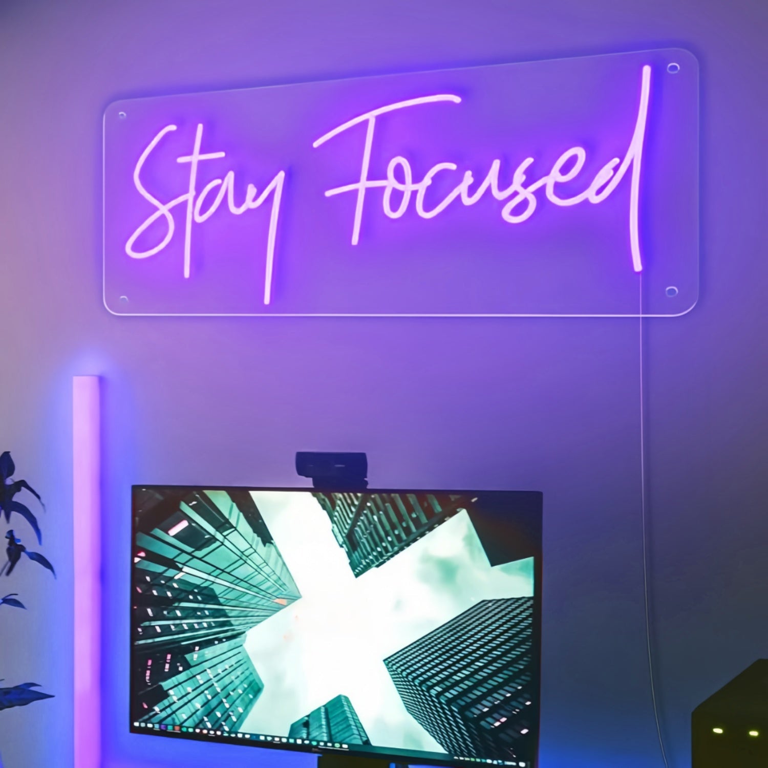 Stay Focused Brilliant Led Neon Sign - Shineneon