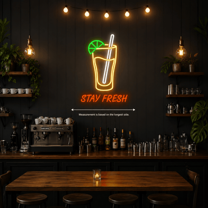 Stay Fresh LED Neon Sign - Shineneon