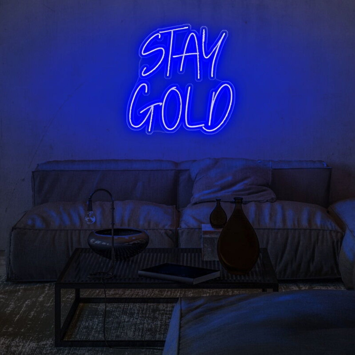 Stay Gold Led Neon Sign For Inspirational And Positive Decor | Shineneon