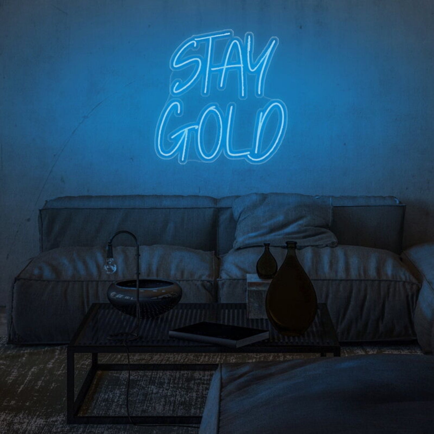 Stay Gold Led Neon Sign For Inspirational And Positive Decor | Shineneon