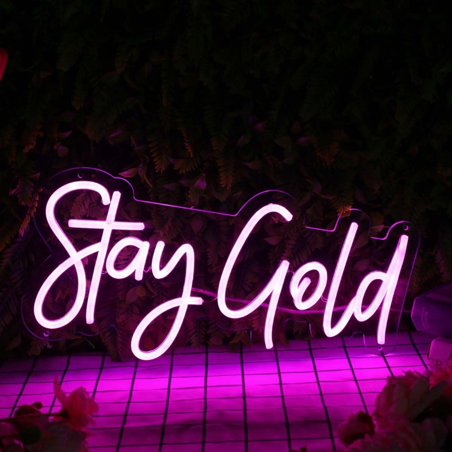 Stay Gold Purple Led Neon Sign - Shineneon