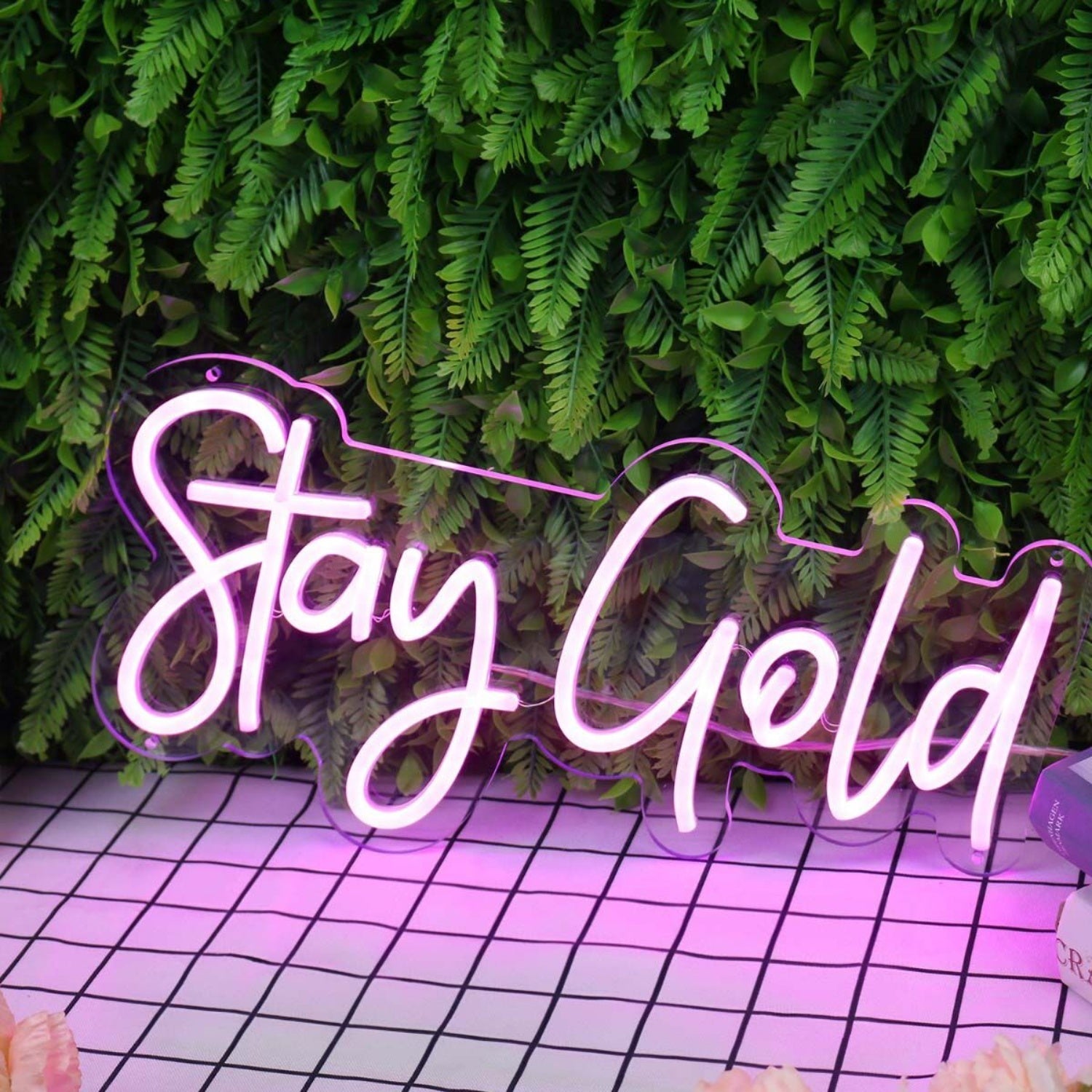 Stay Gold Purple Led Neon Sign - Shineneon