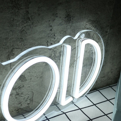 Stay Gold White Neon Sign For Inspirational And Positive Spaces | Shineneon