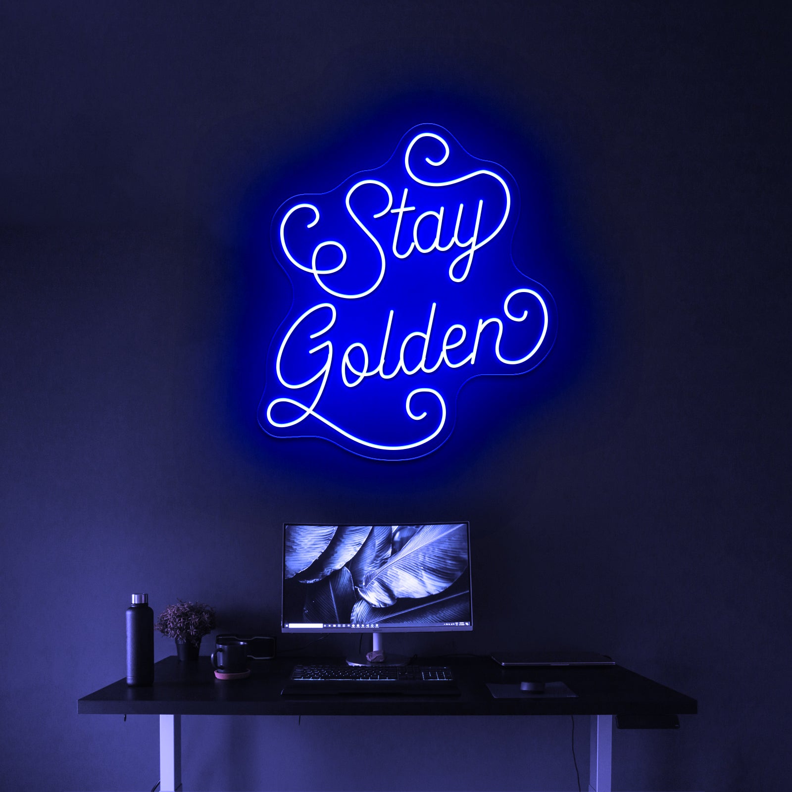 Stay Golden Golden Girls Hand Lettering Artwork Neon Signs For Sale | Shineneon