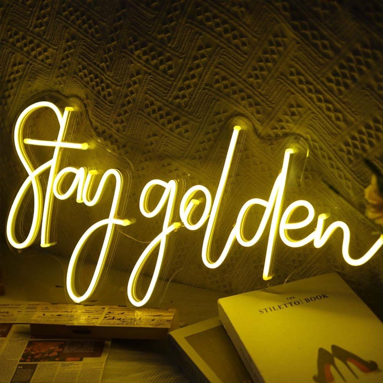 Stay Golden Led Neon Sign - Shineneon