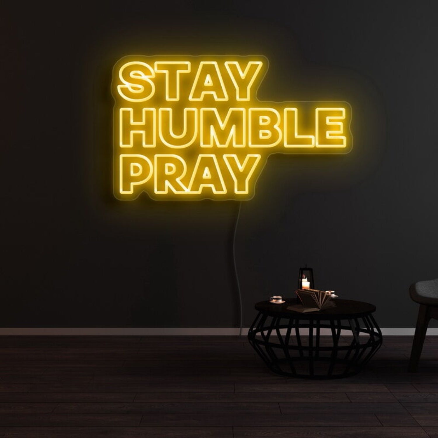 Stay Humble Pray Led Neon Sign For Spiritual | Shineneon