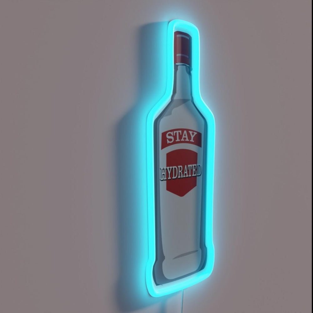 Stay Hydrated Rgb Led Neon Sign - Shineneon