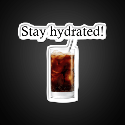 Stay Hydrated With A Rum And Coke Cocktail Bar Decor Led Neon Sign Rgb Color - Shineneon