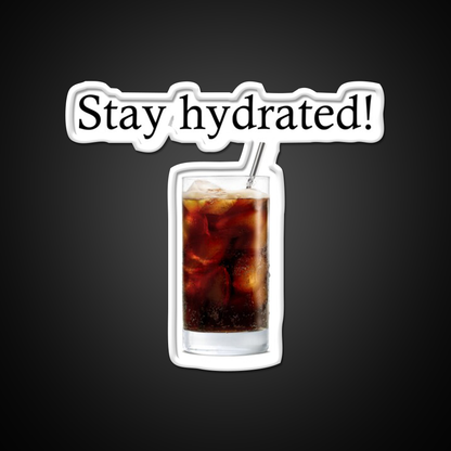 Stay Hydrated With A Rum And Coke Cocktail Bar Decor Led Neon Sign Rgb Color - LED neon sign view 11