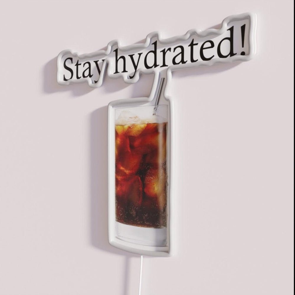 Stay Hydrated With A Rum And Coke Rgb Led Neon Sign - Shineneon
